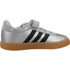Chaussures-Basket garçon cuir style court velcro