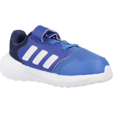 Baskets garçon en textile à scratch running Bleu blue 5 - vertbaudet enfant 