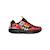 Baskets basses  à scratch Noir rouge 1 - vertbaudet enfant 