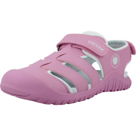 Sandales fille modèle j s fusbetto pro Rose c8f4a 4 - vertbaudet enfant 