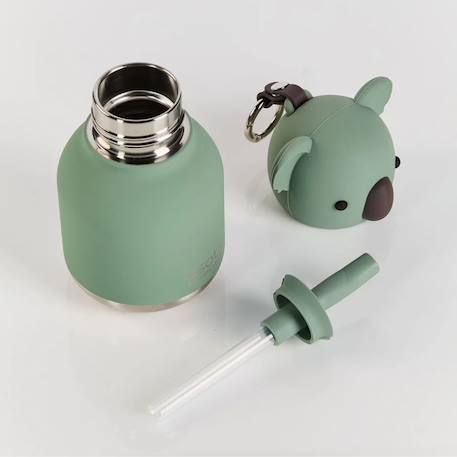 Mini gourde isotherme bestie koala Vert, noir 4 - vertbaudet enfant 
