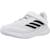 Baskets garçon en textile à lacets running Blanc white 4 - vertbaudet enfant 