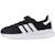 Basket garçon en textile style vintage lacets Noir black 2 - vertbaudet enfant 