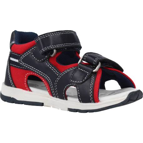 Sandales bébé garçon Bleu+Noir+Noir rouge 17 - vertbaudet enfant 