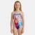 Maillot de bain 2 pièces avec jupe motifs la reine des neiges Mauve 3 - vertbaudet enfant 