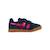 Baskets basses à scratch Marine fuchsia 1 - vertbaudet enfant 