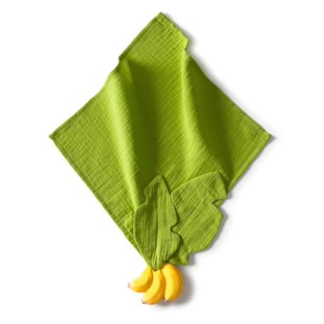 Maxi doudou - anneau de dentition - ana la banane Jaune 1 - vertbaudet enfant 