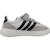 Baskets garçon en cuir à lacets urbain Gris white 1 - vertbaudet enfant 