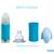 Biberon à bec isotherme en inox 260 ml Rose 3 - vertbaudet enfant 