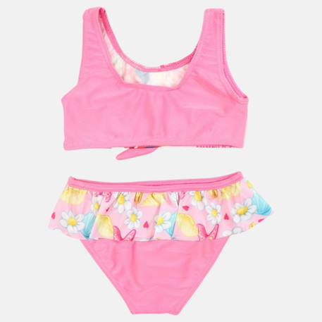 Maillot de bain enfant imprimé minnie Fushia+Rose 10 - vertbaudet enfant 