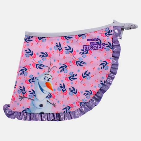 Maillot de bain 2 pièces avec jupe motifs la reine des neiges Mauve 5 - vertbaudet enfant 