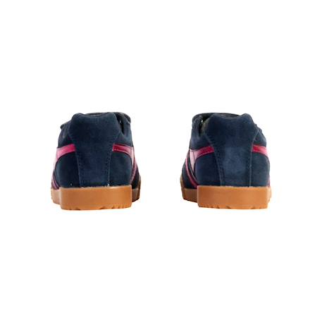 Baskets basses à scratch Marine fuchsia 4 - vertbaudet enfant 