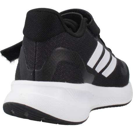 Baskets garçon en textile à lacets running Noir black 3 - vertbaudet enfant 