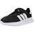 Basket garçon en textile style vintage lacets Noir black 4 - vertbaudet enfant 