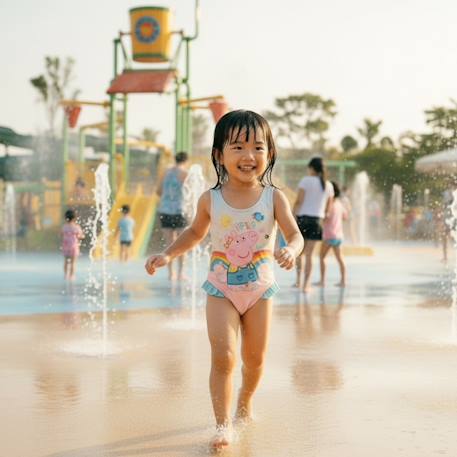 Maillot de bain enfant imprimé peppa pig Vert 2 - vertbaudet enfant 