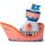 Jouet de bain bateau de pirate jack Rouge, bleu, gris 2 - vertbaudet enfant 