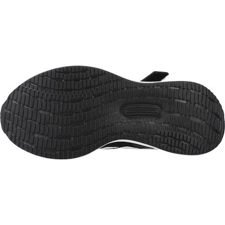 Baskets garçon en textile à lacets running Noir black 6 - vertbaudet enfant 