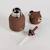 Mini gourde isotherme bestie ours brun Marron, beige, noir 4 - vertbaudet enfant 