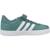 Baskets garçon en cuir à lacets court Vert azcepo 1 - vertbaudet enfant 