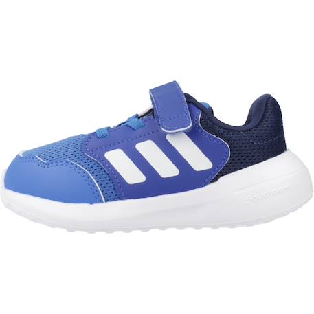 Baskets garçon en textile à scratch running Bleu blue 2 - vertbaudet enfant 