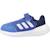 Baskets garçon en textile à scratch running Bleu blue 2 - vertbaudet enfant 