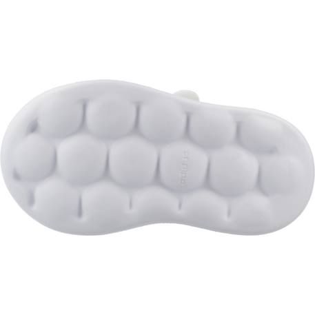 Baskets garçon à scratch motif Blanc white 6 - vertbaudet enfant 