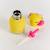 Mini gourde isotherme bestie canard Jaune, rose 4 - vertbaudet enfant 