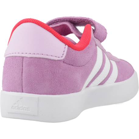 Baskets fille en cuir à scratch court Violet purado 3 - vertbaudet enfant 