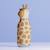 Gourde isotherme bestie girafe (460 ml) Orange, beige, noir 3 - vertbaudet enfant 