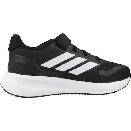 Baskets garçon en textile à lacets running Noir black 1 - vertbaudet enfant 