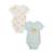 Lot de 2 bodies bébé manches courtes ouverture croisée elio Bleu 2 - vertbaudet enfant 