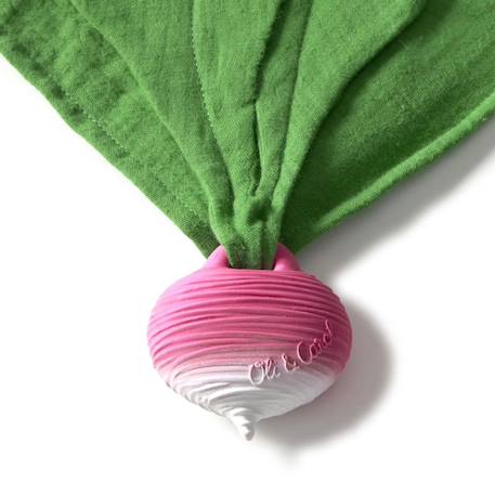 Maxi doudou - anneau de dentition - ramona le radis Rose 5 - vertbaudet enfant 
