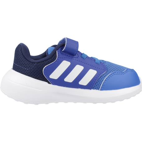 Baskets garçon en textile à scratch running Bleu blue 1 - vertbaudet enfant 