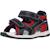 Sandales bébé garçon Bleu+Noir+Noir rouge 16 - vertbaudet enfant 
