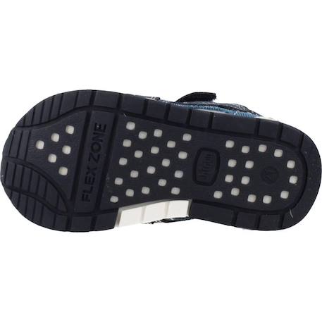 Sandales bébé garçon Bleu+Noir+Noir rouge 6 - vertbaudet enfant 