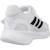 Baskets garçon en textile à lacets running Blanc white 3 - vertbaudet enfant 
