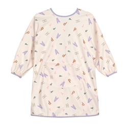 Puériculture-Tablier imperméable manches longues enfants - happy fruits lilac