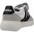 Baskets garçon en cuir à lacets urbain Gris white 3 - vertbaudet enfant 