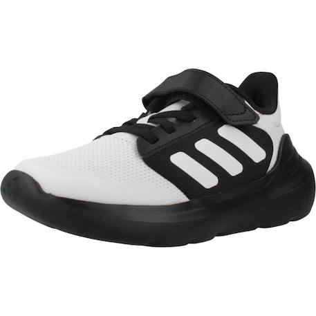 Basket garçon running en textile velcro légèr Noir black 4 - vertbaudet enfant 