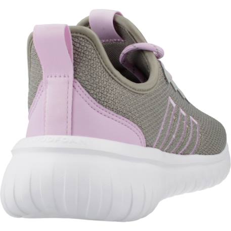 Baskets fille en textile à lacets running léger Vert et rose+Vert whtlcpnk 9 - vertbaudet enfant 
