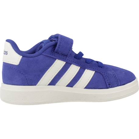 Baskets garçon en cuir à scratch rétro Bleu 1 - vertbaudet enfant 