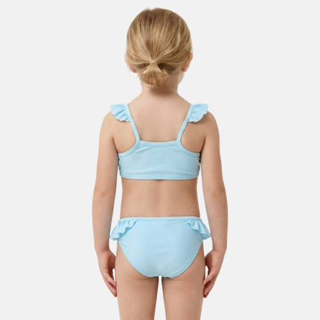 Maillot de bain 2 pièces fille la reine des neiges Bleu 3 - vertbaudet enfant 