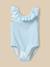 Maillot de bain 1 pièce vichy bébé Vichy bleu 3 - vertbaudet enfant 