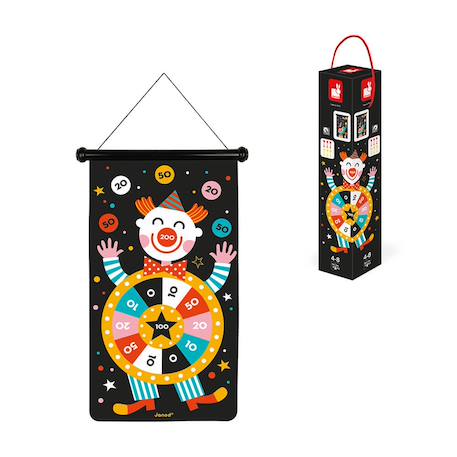Jeu de fléchettes magnétiques cirque Multicolore 4 - vertbaudet enfant 