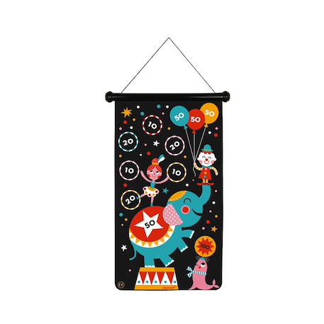 Jeu de fléchettes magnétiques cirque Multicolore 2 - vertbaudet enfant 