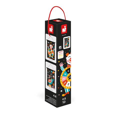 Jeu de fléchettes magnétiques cirque Multicolore 5 - vertbaudet enfant 
