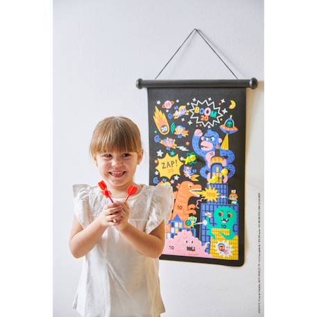 Jeu de fléchettes super heros Multicolore 2 - vertbaudet enfant 