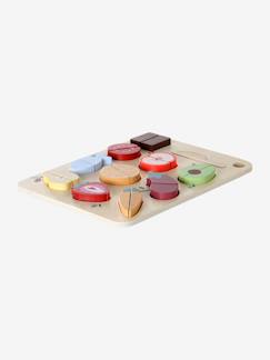 -Puzzle fruits à découper en bois FSC®