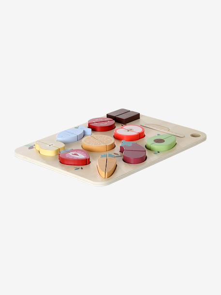 Puzzle fruits à découper en bois FSC® bois 1 - vertbaudet enfant 