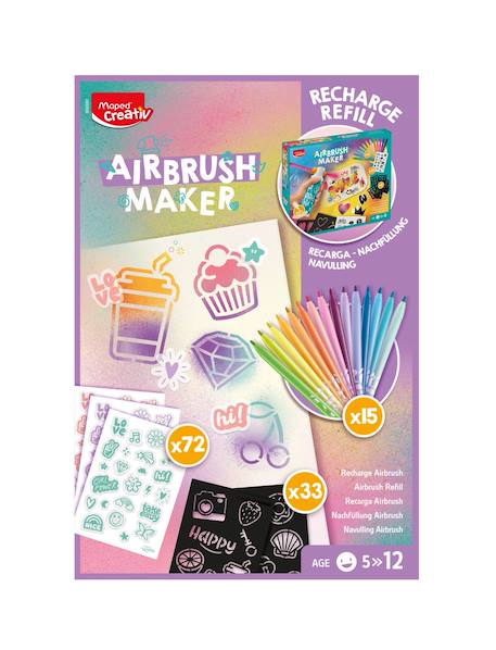 Recharge pastel airbrush maker MULTICOLORE 3 - vertbaudet enfant 